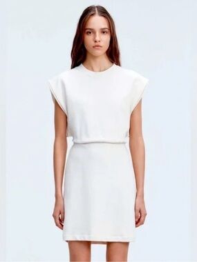 T by Alexander Wang Cotton Cut Out Dress